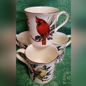 Lenox "Winter Greetings"
Holiday Mugs